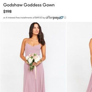 Show me your Mumu Godshaw Goddess Gown
